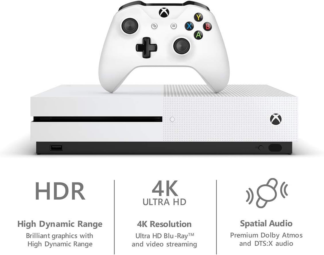 Xbox One S 1TB Console - Anthem Bundle (Renewed)