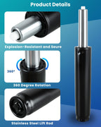11 Inches to 16 Inches Office Chair Cylinder Replacement 1000lbs, 5.5" Stroke, Chair Gas Lift Cylinder Fits Most Chairs, Office Chair Hydraulic Cylinder Replacement Parts,Class 4
