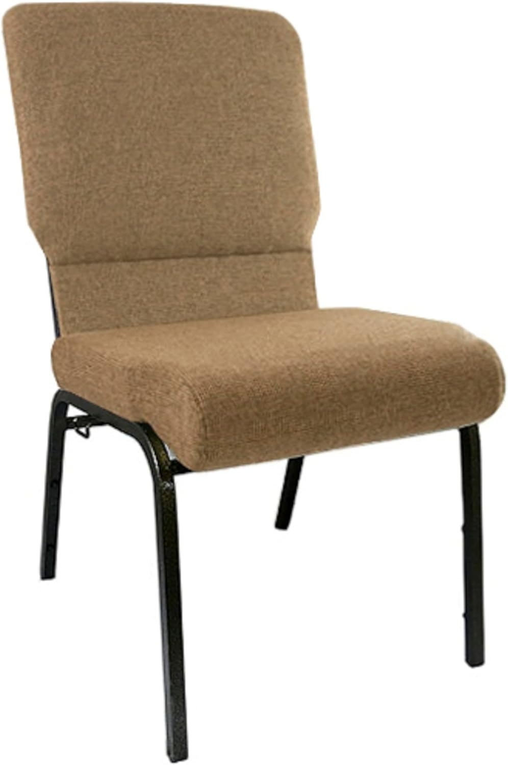 Flash Furniture Advantage Mixed Tan Church Chairs 18.5 in. Wide