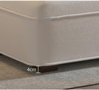Modern Light Luxury Bed End Stool Bedside Simple Modern Bedroom Leather Couch Cloakroom Long Bench Entryway(Light Gray)