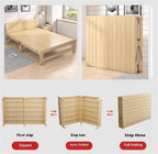 Camping Bed Folding Bed, Single Nap, Household Simple Solid Wood, Office Double Small Folding Bed(Medium)