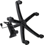 Topdeep 28" Swivel Chair Base Replacement, Office Chair Base, 350 Pounds Heavy Duty Gaming Chair Replacement Base with Bottom Plate Stand Cylinder and Casters