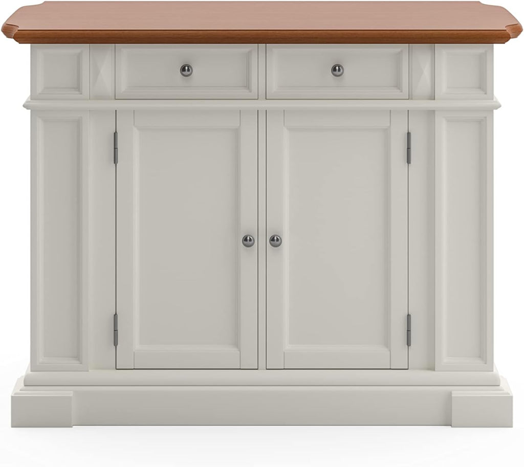 homestyles Americana Off-White Kitchen Island