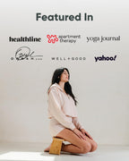 Mindful Modern Folding Meditation Bench - Bamboo Kneeling Stool with Locking Magnetic Hinges - Portable Cross Legged Folding Seiza Chair w/Travel Bag