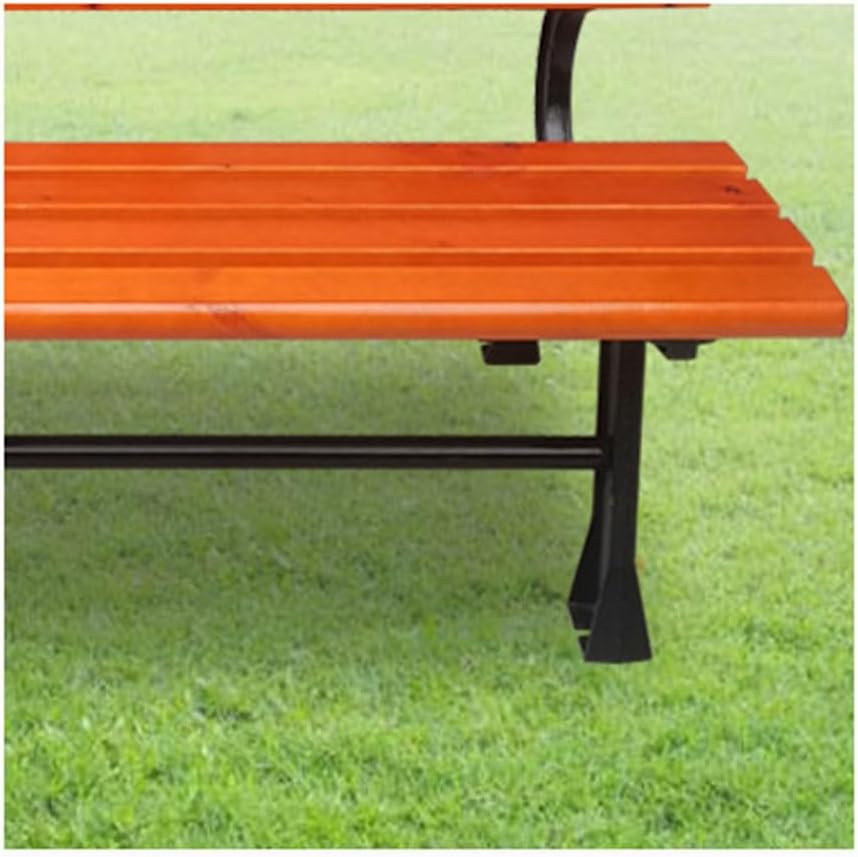 Patio Benches for Outdoors Seat Outdoor Bench Double Backrest Community Square Leisure Chair Garden Benches for Outdoors
