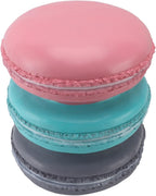 Foot Stool, Cute Shoe Change Stool Dount Shaped Funny Foot Stools Simulated Food Stools Small Ottoman for Living Room Bedroom Macaron Biscuits Shaped