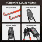 40-Pack Heavy Duty Garage Hooks for Hanging & Storage Items