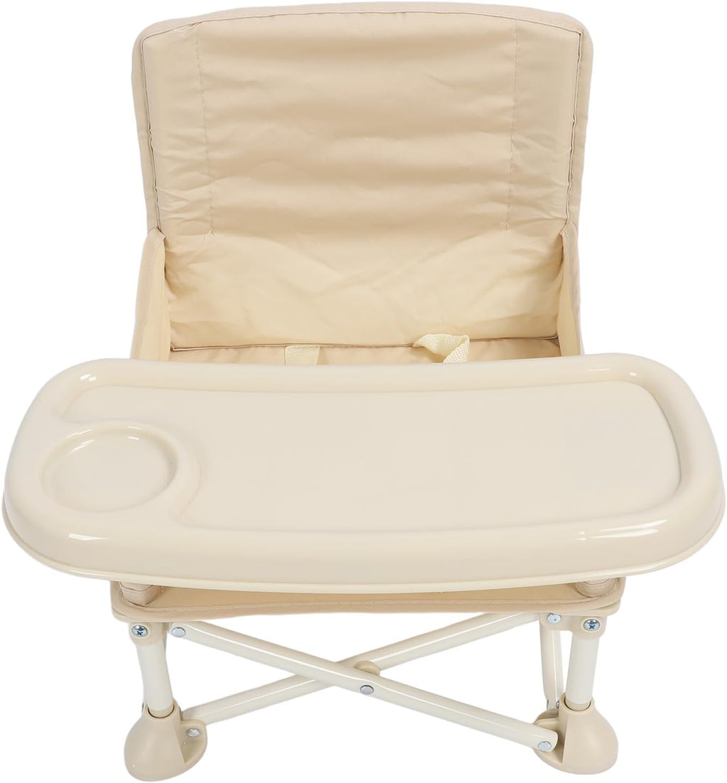 Fafeicy Kids Foldable Chair Portable Folding Stool with 600D Oxford Fabric Iron Frame 31 X 31 X 39cm Foldable Design Meal Tray for Beach Camping Photography Toddlers