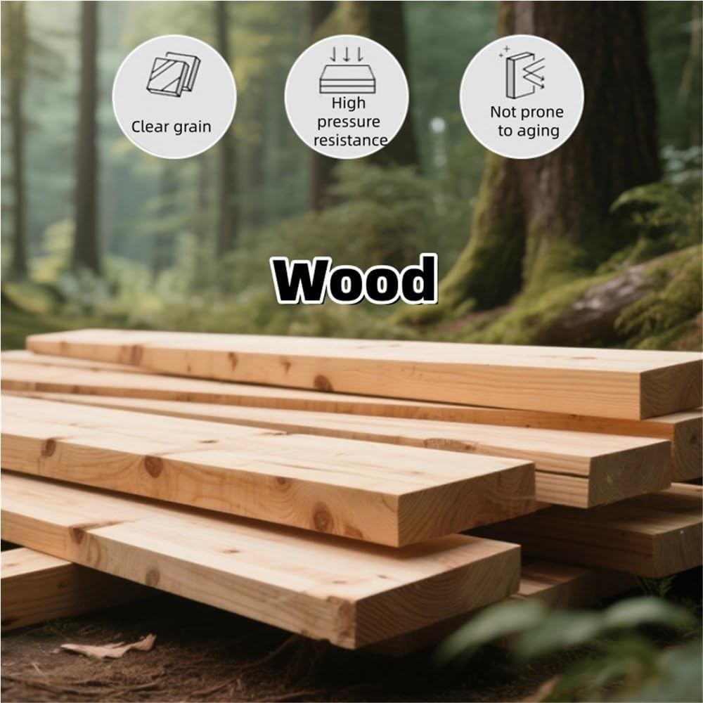 Wooden Side Table with Wheels, Large Capacity Storage End Table, 3 Tier Rolling Cart, Small Couch Table Suitable for Balcony, Living Room and Bedroom