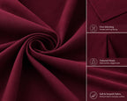Box Pleated Bed Skirt – 100% Egyptian Cotton, 11 Inch Drop Bed Frame Cover Easy to Put On Hotel Class Luxurious Bedding (Wine, Queen, 11 Inch Drop)