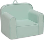 Delta Children Cozee Chair -Foam Kids Chair for Ages 18 Months and Up, Sage
