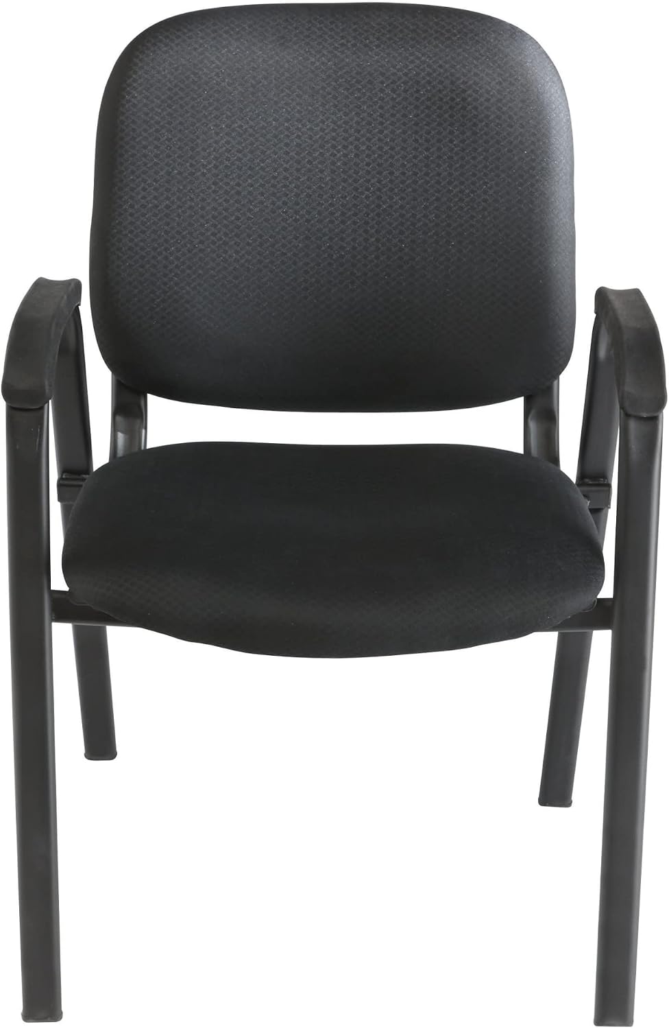 Realspace® Stacking Guest Office Chair, Black