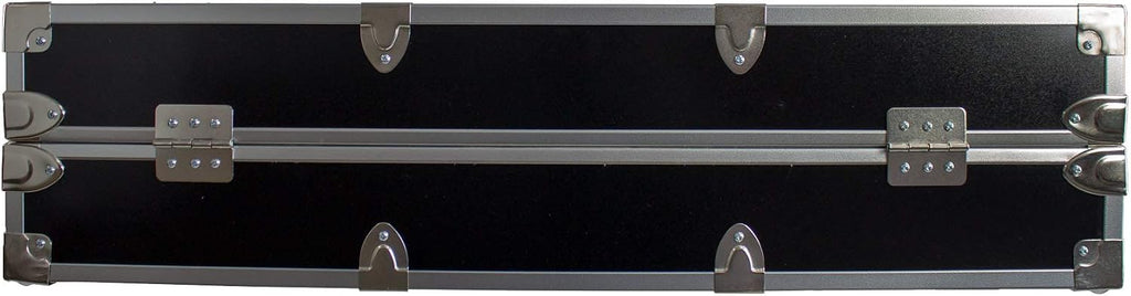 C&N Footlockers College Dorm Room Under Bed - The Slim Lockable Trunk - 32 x 18 x 8.25 Inches