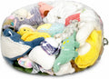 Clear Stuffed Animal Storage Bean Bag Chair Cover for Kids with Zipper | Transparent Waterparoof, Wipe Clean Thicker PVC, Holds 50+ Stuffed Animals, Double Zipper for Plush Toys Storage & Organizing