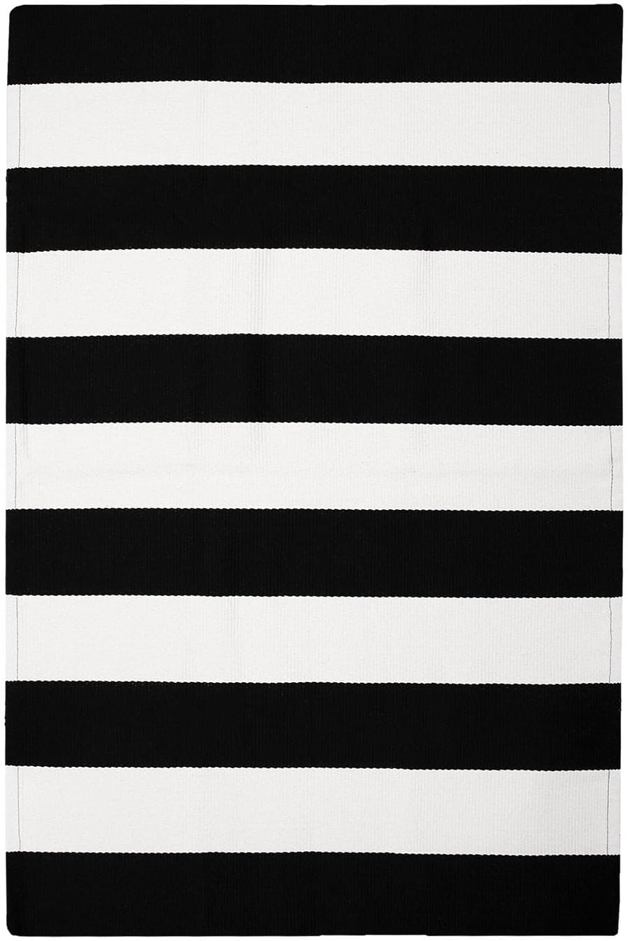 IOHOUZE Black White Striped Rug -27.5" X 43" Front Door Mats Outdoor,Washable Rug for Front Porch Decor,Spring Summer Welcome Mats Outdoor Indoor, Doormat for Farmhouse/Entryway/Home Entrance