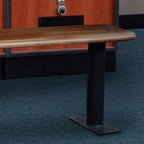 Salsbury Industries Wood Locker Benches, 48-Inch, Dark Finish