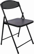 Lightweight Plastic Folding Chair with Non-Slip feet, Stackable Design for Easy Storage, Suitable for Parties, Camping, picnics, backyards, patios, banquets, Weddings, and Additional Home use