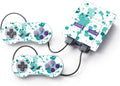 MightySkins Skin Compatible with Nintendo Super NES Classic - Teal Splatter | Protective, Durable, and Unique Vinyl Decal wrap Cover | Easy to Apply, Remove, and Change Styles | Made in The USA