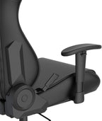 DXRacer Formula L Ergonomic Gaming Chair for Adults, Reclining Video Office Computer Chair with Lumbar Support and Headrest, Racing Style Height Adjustable (PVC Synthetic Leather, Zero)