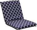 Portable Floor Chair with Back Support Lightweight Padded Folding for Beach Camping Meditation Gaming(Dark Blue)