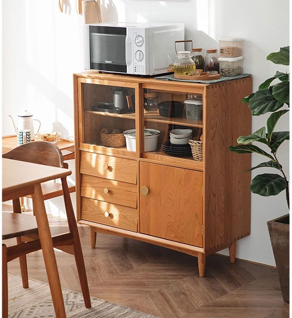 Entryway Cabinet Japanese Style Dining Sideboard Restaurant Storage Cabinet Living Room Tea Cabinet Wine Cabinet Display Cabinet Sideboard Storage Cabinet