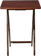 Folding Tray Table, 19 inches x 14.5 inches x 26 inches, Indoor, 1 piece