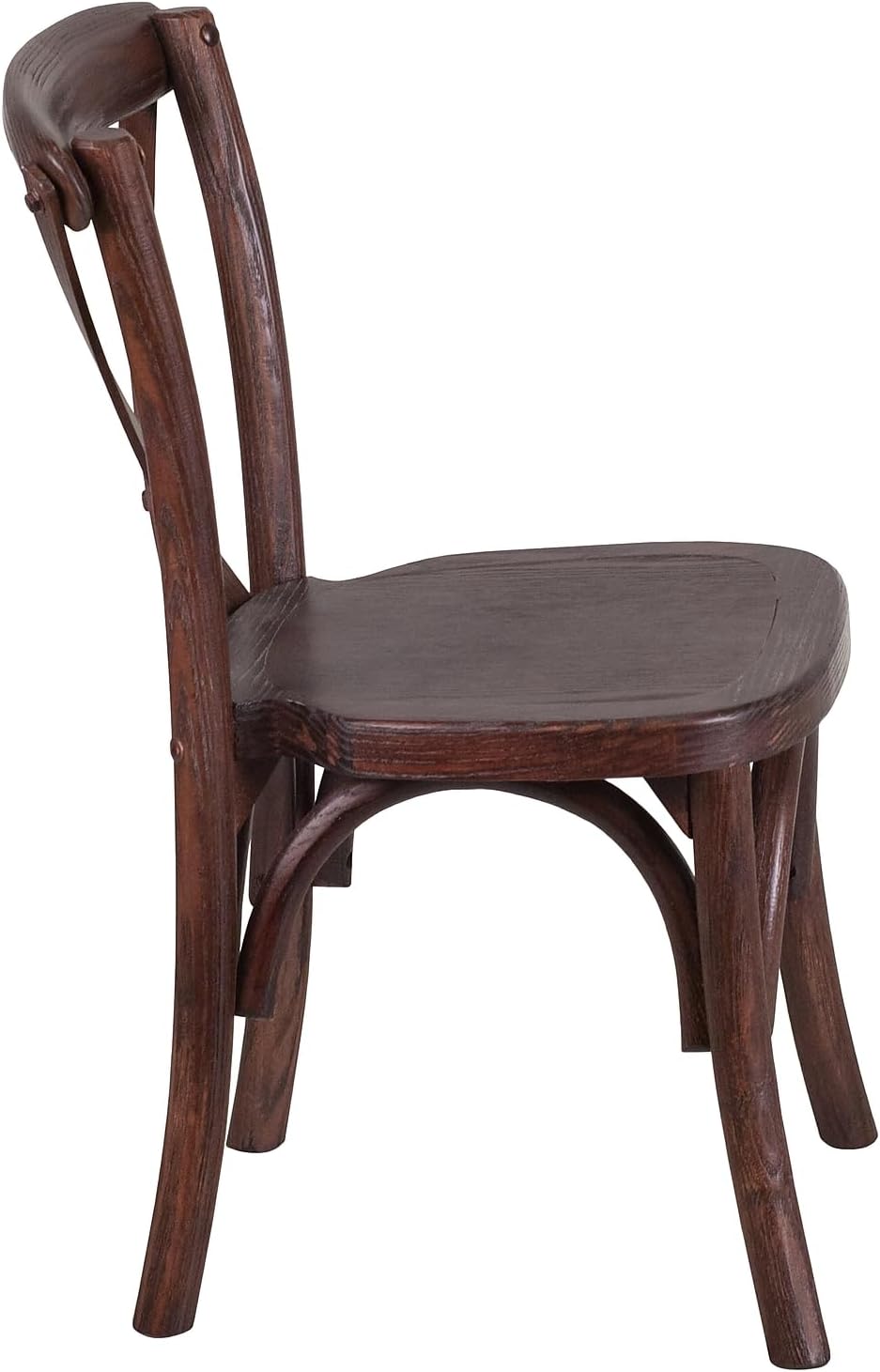 Flash Furniture HERCULES Series Kid's Mahogany Cross Back Chair