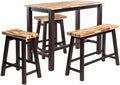 Boraam Sonoma 4pc Pub Set - Blended Espresso Finish