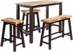 Boraam Sonoma 4pc Pub Set - Blended Espresso Finish