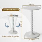 Small Side table-white-1pcs