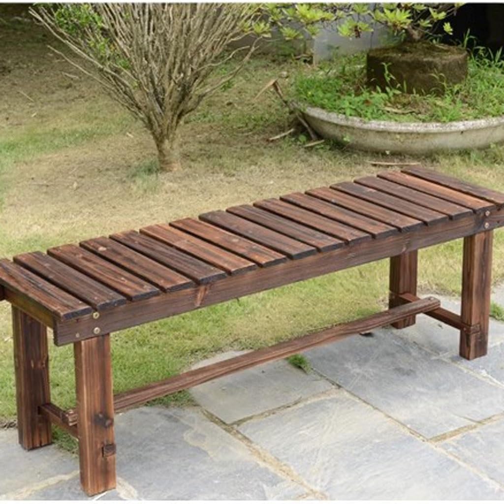 Patio Benches for Outdoors Park Chair Bench Garden Outdoor Balcony Solid Wood Wooden Garden Benches for Outdoors