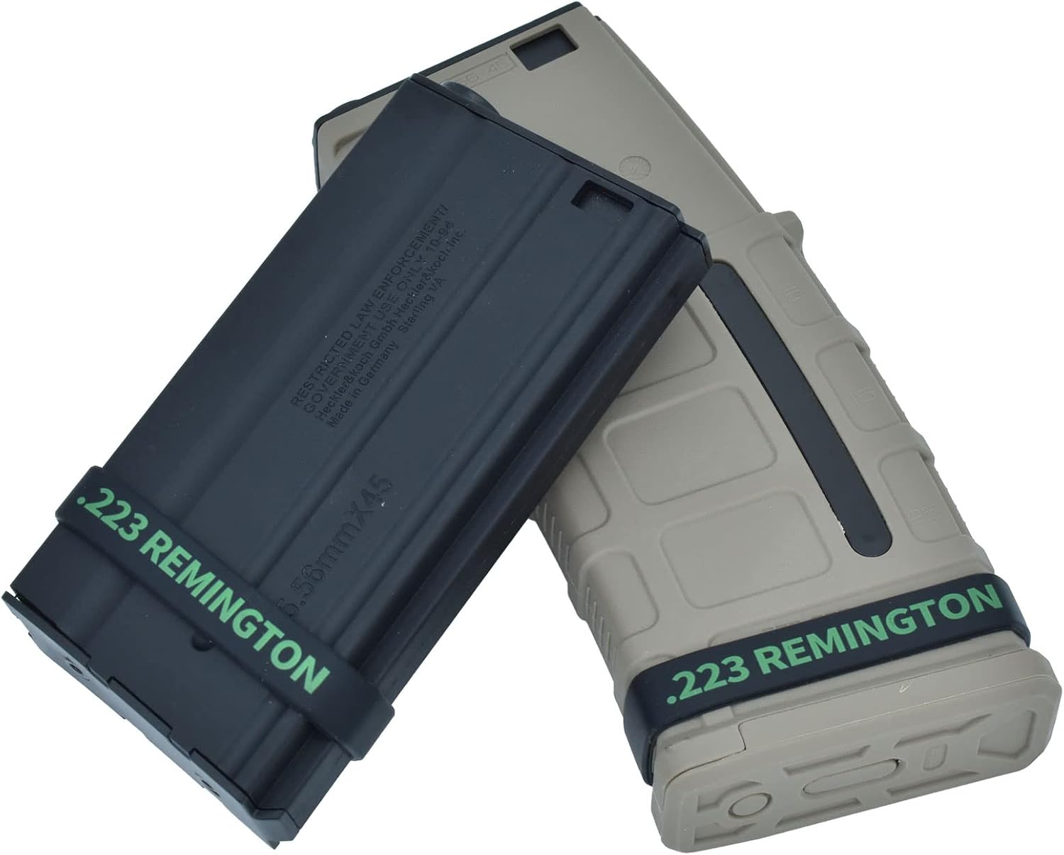 12 Pack Miaozhun .223 Remington Magazine Marking Bands .223 Magazine Caliber Identification