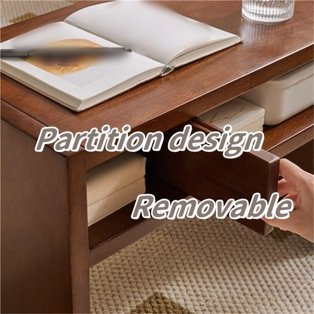 Modern 2-Tier C-Shaped Sofa End Table Small Wooden Side Table Coffee Table for Living Room Small Space & Office Lightweight(Natural)