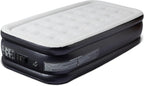 Amazon Basics Inflatable Air Mattress, Twin Size, 18 inch Height, with Built-in Electric Pump
