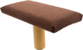 Wooden Bench with Cushion, Small Portable Prayer Stool for Adults Under 150cm, Balance Chair for Home, Travel, and Mindfulness Practice