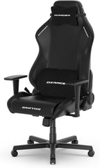 DXRacer Drifting Computer Gaming Chair - Ergonomic Office Chair with Adjustable Recline, Rocking, Cooling Gel Foam Headrest, 3D Armrests, Memory Foam Lumbar Support, Large, Black