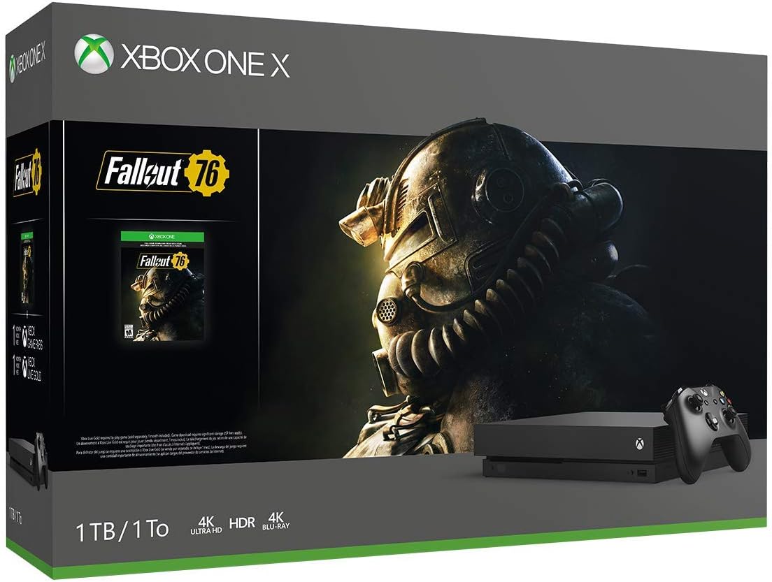 Xbox One X 1TB Console - Fallout 76 Bundle (Discontinued) (Renewed)