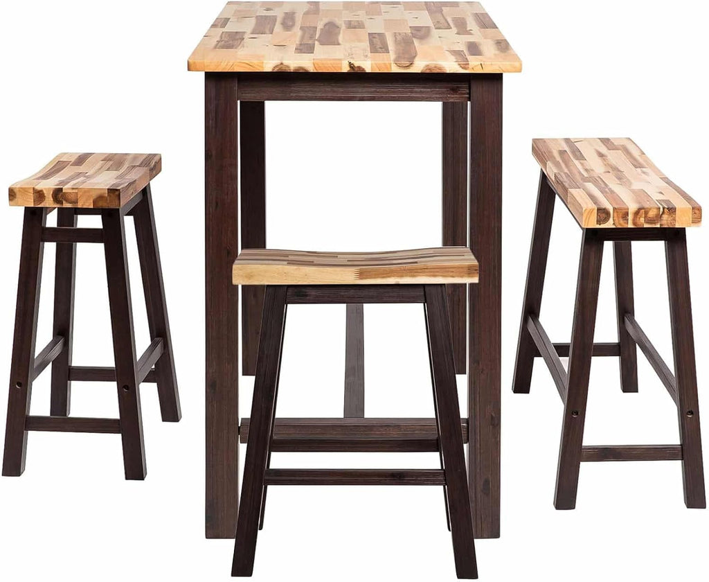 Boraam Sonoma 4pc Pub Set - Blended Espresso Finish