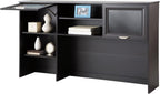 Realspace® Magellan 58"W Hutch For Corner Or L-Shaped Computer Desks, Espresso