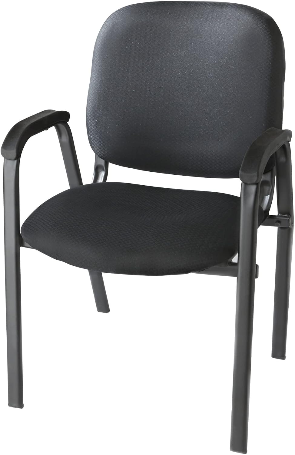 Realspace® Stacking Guest Office Chair, Black