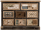 Entryway Cabinet Chinese Solid Wood Sideboard Cabinet Console Dining Room Storage Buffet Cabinet Living Room Decorative Cabinet Sideboard Storage Cabinet