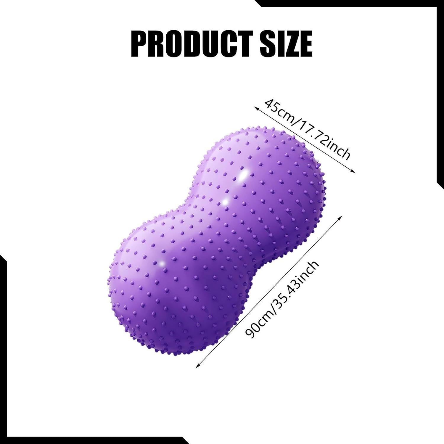 Peanut Fitness Ball with Pump, Children's Sensory Rocking Chair