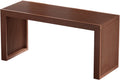 APRTAT Bamboo Dining Bench, 35 inch Farmhouse Decor Indoor Kitchen Table Bench, Entryway Shoe Rack Bench, Outdoor Bench, Solid Bamboo Benches for Living Room, Hallway, Bedroom, Bathroom (Brown, Long)