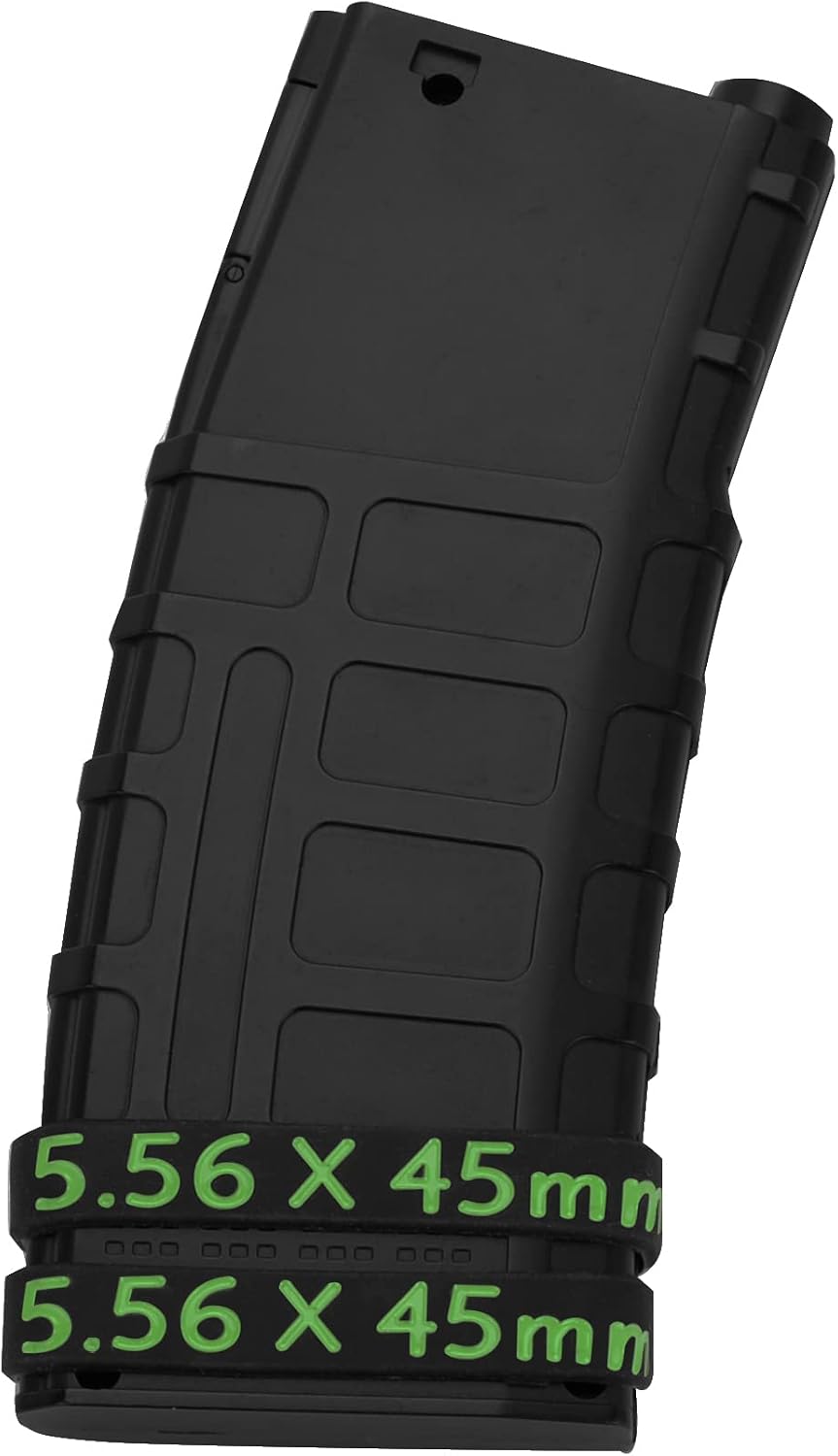 Ideagle 5.56 Magazine Marking Bands, 10 Pack 556 NATO Mag Bands 5.56×45mm