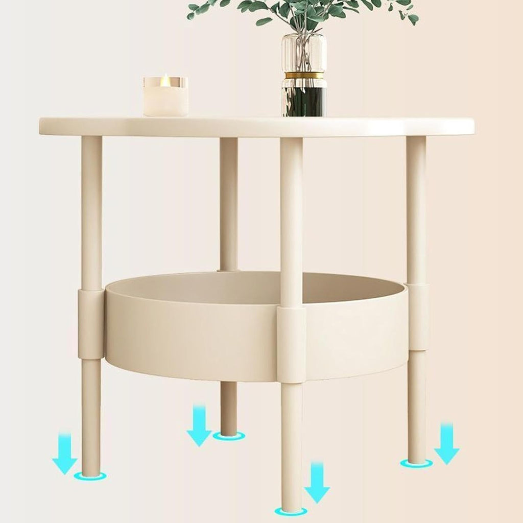 Small Petal-Shaped Side Table, Kids Nightstand, Small Bedside Table, Bedside Shelf, Bathroom Table, Mini Night Stand, Side Table for Bedroom Living Room Bedroom Bathroom