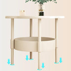 Small Petal-Shaped Side Table, Kids Nightstand, Small Bedside Table, Bedside Shelf, Bathroom Table, Mini Night Stand, Side Table for Bedroom Living Room Bedroom Bathroom