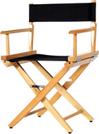Filmcraft Junior Director's Chair - Kids and Pets - Shortest Professional Director's Chair 15.5" inch seat Height for Set, Stage and Studio