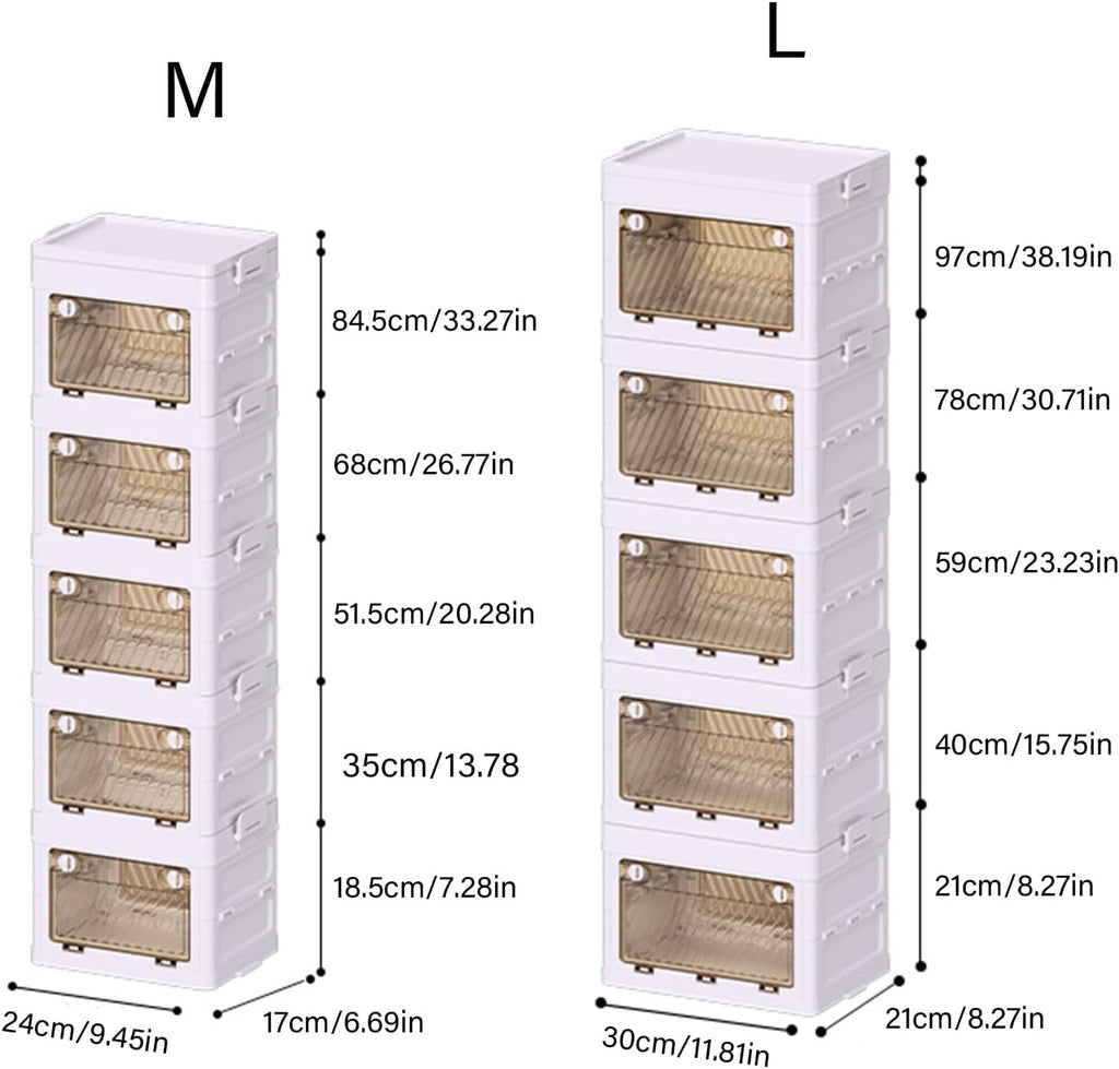 Closet Folding Wardrobe Armoire with Storage Cubes Efficient Clothes Organization Tool Bedroom Supplies Foldable Clothes Organizers
