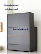 Kitchen Storage Cabinet, Countertop Cabinet with Sliding Door, Pantry Storage Cabinet with Adjustable Shelves, Freestanding Floor Storage Cabinet ﻿ Multi Scenario Use(Natural,45cm)