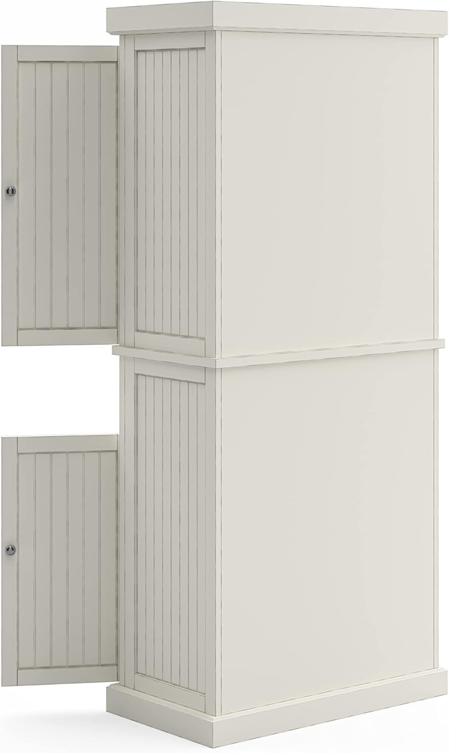 Homestyles Nantucket Pantry, 30", Off White